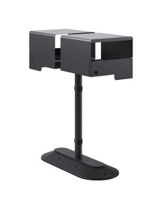 Portarifiuti coperto doppio su base con serratura reggisacco 120+120lt Stilcasa MO100-CP2-SC STILCASA PATTUMIERE E BIDONI