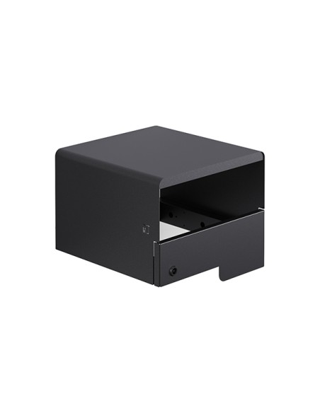 Portarifiuti murale coperto singolo con serratura e reggisacco 120lt Stilcasa MO100-CP-MU-SC STILCASA PATTUMIERE E BIDONI