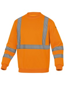 Felpa sportiva Astral alta visibilitA' Tg. XL arancio fluo ASTRAORXG