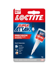 COLLA SUPER ATTAK 5gr Precision 2986109 LOCTITE COLLE SPECIALI