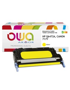 Armor Toner Compatibile per HP Q6472A Giallo _4.000 pag K12257OW ARMOR TONER RICOSTRUITI