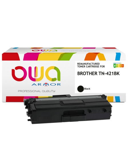 Armor Toner Compatibile Nero per Brother TN-421BK K18057OW ARMOR TONER RICOSTRUITI