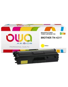 Armor Toner Compatibile Giallo per Brother TN-421Y K180600 ARMOR TONER RICOSTRUITI