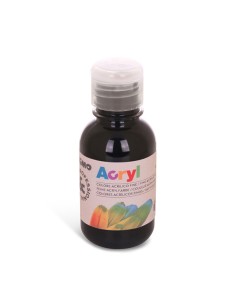 Colore acrilico fine Acryl 125ml nero PRIMO 402TA125800 PRIMO TEMPERE