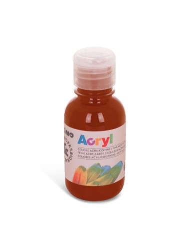 Colore acrilico fine Acryl 125ml terra siena bruciata PRIMO 402TA125730 PRIMO TEMPERE