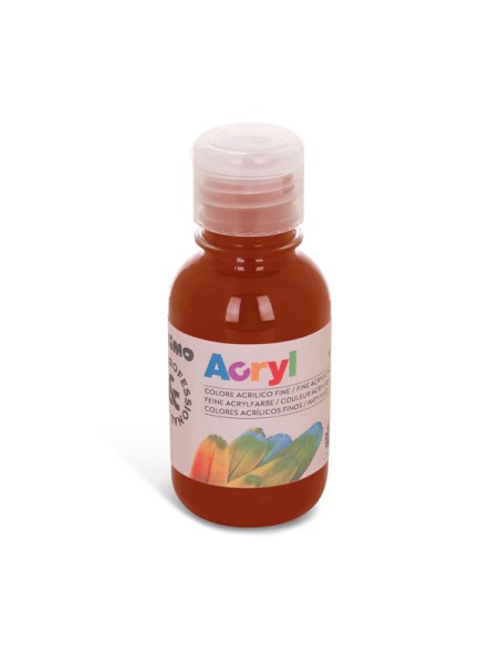 Colore acrilico fine Acryl 125ml terra siena bruciata PRIMO 402TA125730 PRIMO TEMPERE