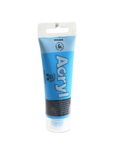Colore Acryl fine tubo da 75ml ciano 501 Primo 420TA75501 PRIMO TEMPERE