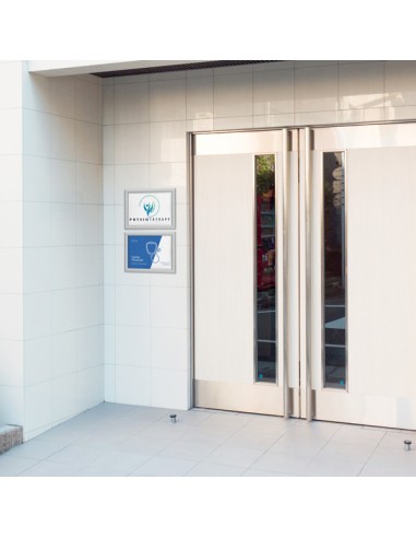 Cornice a scatto in alluminio Outdoor A4 Durable 5061-23 DURABLE SEGNALETICA