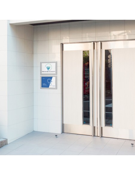 Cornice a scatto in alluminio Outdoor A4 Durable 5061-23 DURABLE SEGNALETICA