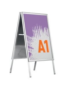 Cavalletto bifacciale fold Outdoor A1 Durable 5066-23 DURABLE CORNICI AUTOPORTANTI 2