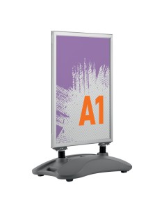 Cavalletto bifacciale Heavy Base Outdoor A1 Durable 5067-23 DURABLE CORNICI AUTOPORTANTI 2