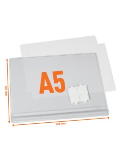 Busta impermeabile A5 adesiva Durable 5057-19 DURABLE BUSTE PER IDENTIFICAZIONE E LEGGII 2