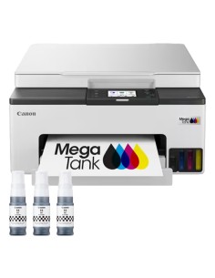 Canon Multifunzione A4 a colore Inkjet MAXIFY GX2051 + 3 flaconi di inchiostro n 6171C029 CANON MULTIFUNZIONE INK