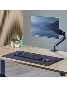 Sottomano da scrivania Breyta 40 x 80cm Nero Fellowes 100139320 FELLOWES SOTTOMANO 2