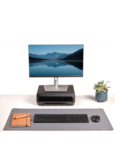 Sottomano da scrivania Breyta 40 x 80cm Grigio Fellowes 100139321