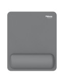 Mousepad Breyta con poggiapolsi con Microban Grigio Fellowes 100142556