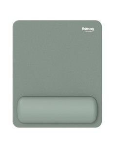 Mousepad Breyta con poggiapolsi con Microban Salvia Fellowes 100142558 FELLOWES MOUSEPAD E POGGIAPOLSI