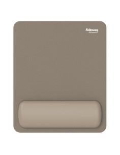 Mousepad Breyta con poggiapolsi con Microban Sabbia Fellowes 100142559