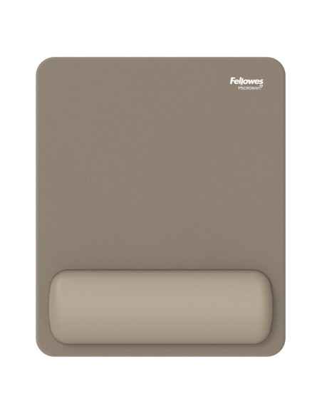 Mousepad Breyta con poggiapolsi con Microban Sabbia Fellowes 100142559