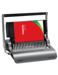 Rilegatrice manuale Quasar+ 500 a dorso plastico Fellowes 5627701