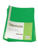Conf. 25 cartelle con pressino verde Methodo X202110