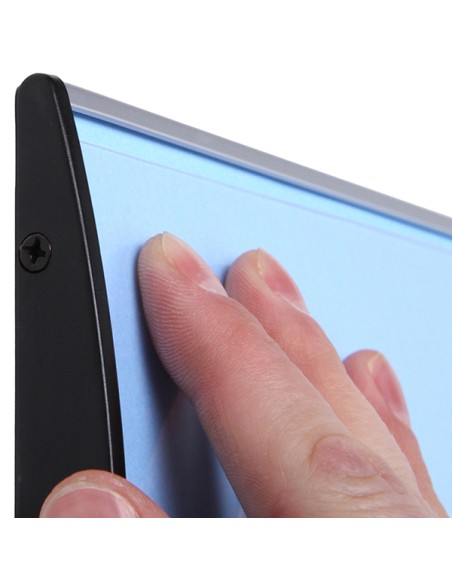 Targa da parete Wayfinding System Curved A5 Showdown ISA5 Showdown TARGHE