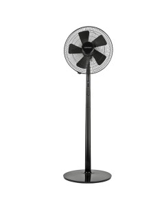 Ventilatore da terra con piantana Ø40cm TOTAL BLACK REMOTE G5004800