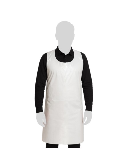 Conf 100 grembiuli Apron 20 in LDPE taglia unica bianco Reflexx APW20/U Reflexx ABBIGLIAMENTO MONOUSO