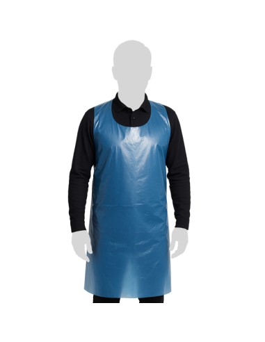 Conf 100 grembiuli Apron 20 in LDPE taglia unica azzurro Reflexx APB20/U Reflexx ABBIGLIAMENTO MONOUSO