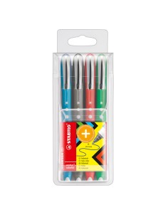 ASTUCCIO 4 ROLLER WORKER®Colorful 0,5mm col. assortiti STABILO 2019/4