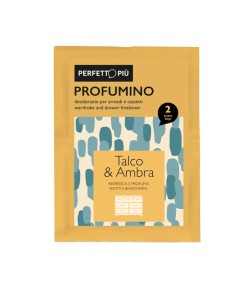 Conf. 2 buste Profumino Talco e Ambra Perfetto 17902