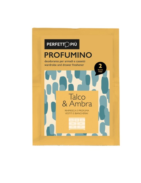 Conf. 2 buste Profumino Talco e Ambra Perfetto 17902