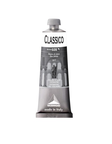Colore a olio extrafine 60ml bianco di zinco Maimeri M0306020