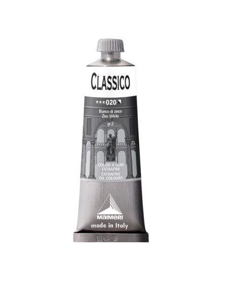 Colore a olio extrafine 60ml bianco di zinco Maimeri M0306020