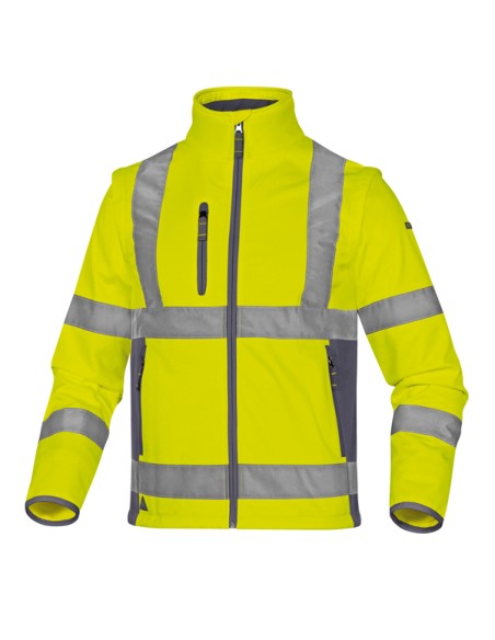 Giacca Softshell Moonlight 2 alta visibilitA' arancio fluo tg.XL DeltaPlus MOON2OGXG