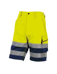 Bermuda da lavoro alta visibilitA' PHBE2 panostyle Tg. L giallo fluo PHBE2JMGT