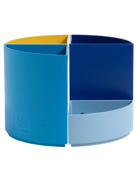 Portapenne modulare THE QUARTER multicolore Bee Blue Exacompta 68202D