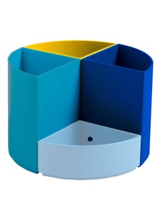 Portapenne modulare THE QUARTER multicolore Bee Blue Exacompta 68202D 2