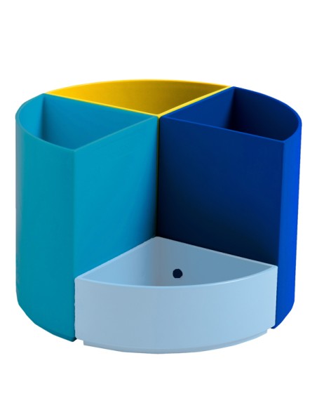 Portapenne modulare THE QUARTER multicolore Bee Blue Exacompta 68202D
