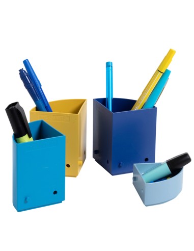 Portapenne modulare THE QUARTER multicolore Bee Blue Exacompta 68202D
