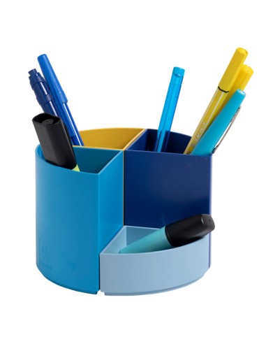 Portapenne modulare THE QUARTER multicolore Bee Blue Exacompta 68202D