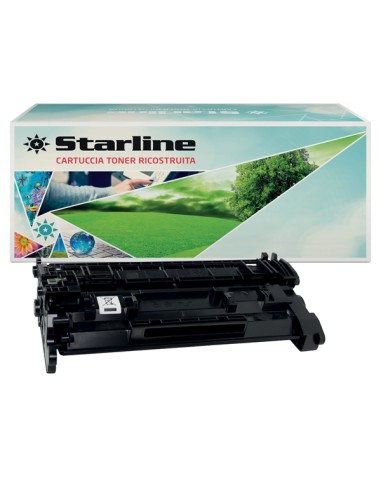 Starline Toner nero per HP Laserjet M207/208209/210 / MFP M230_2900 pag K16504TA STARLINE TONER RICOSTRUITI