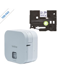 Bundle Brother Etichettatrice PTP300 con 1 nastro TZEFA3 PTP300BTRE1 BROTHER ETICHETTATRICI ELETTRONICHE E MANUALI