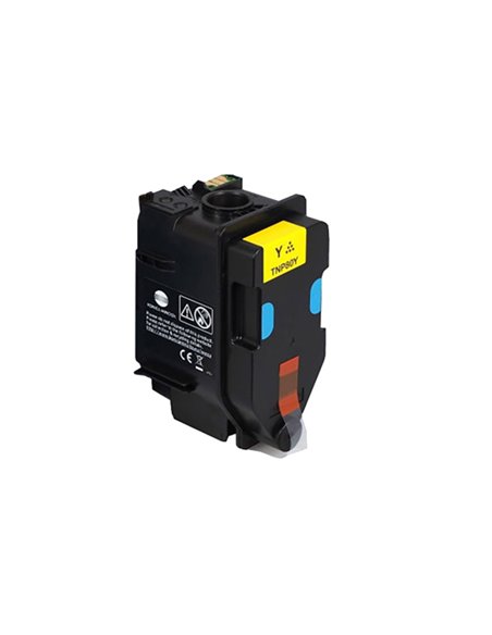 Konica Minolta Toner Giallo TNP-80Y AAJW252 KONICA-MINOLTA TONER PER LASER