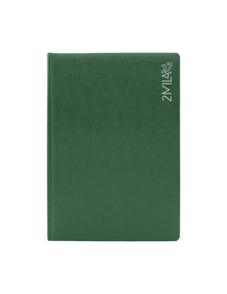 Agenda INTEMPO f.to A4 7190BO24 2 pagine per giorno copertina verde 7190BO24
