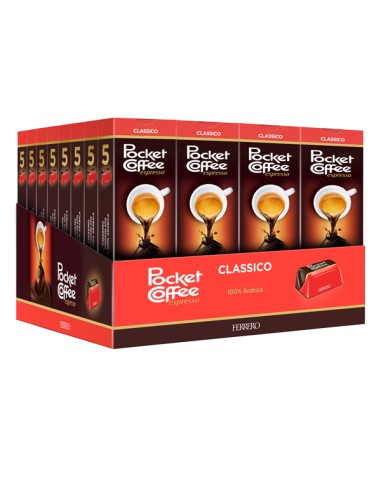 Confezione 5 praline cioccolato/caffE' PocketCoffee Ferrero FEPC5