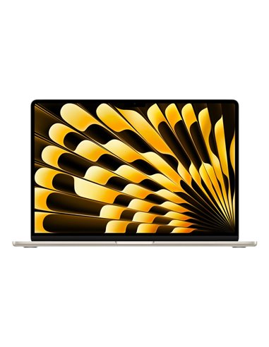 Apple MacBook Air 15 M3 chip con core 8 CPU e core 10 GPU, 16GB, 512GB SSD Galassia