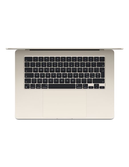 Apple MacBook Air 15 M3 chip con core 8 CPU e core 10 GPU, 16GB, 512GB SSD Galassia