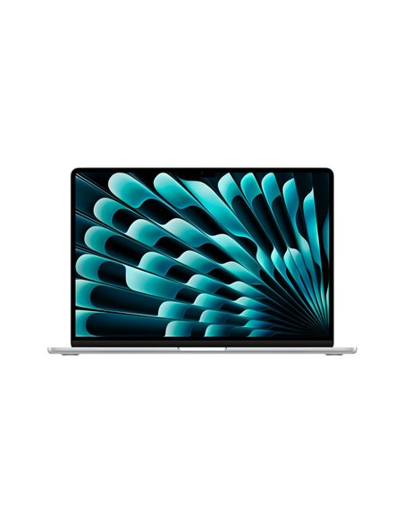 Apple MacBook Air 15 M3 chip con core 8 CPU e core 10 GPU, 8GB, 256GB SSD Argento