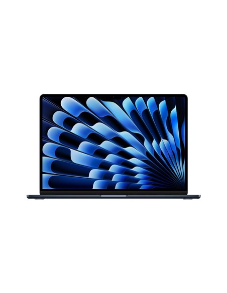 Apple MacBook Air 15 M3 chip con core 8 CPU e core 10 GPU, 8GB, 512GB SSD Mezzanotte